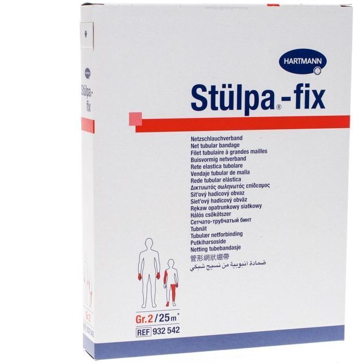 Stulpa-Fix - Netverband - Wit - Katoen/Polyamide/Polyurethaan