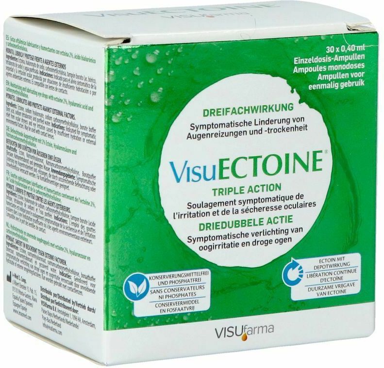 VisuECTOINE - Driedubbele Actie - Oogdruppels - 12ml