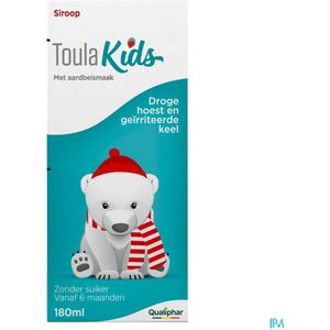 Toulakids Droge Hoest en Prikkelhoest Hoestsiroop 180ml