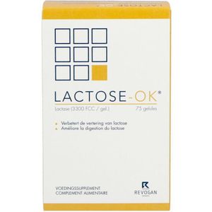 Revogan Lactose-OK 75 Capsules