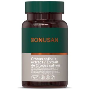 Bonusan Crocus Sativus Extract 60 Capsules