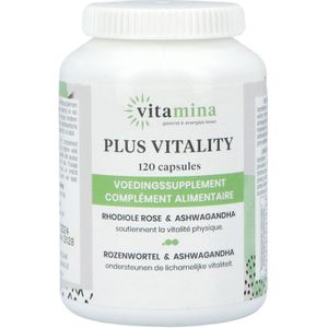 Plus - Vitality - Capsules - 60 Stuks - Adaptogene Plantenextracten