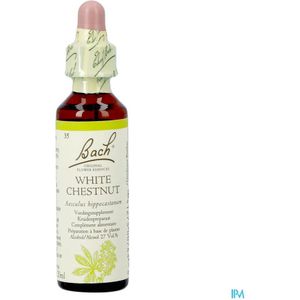 Bach Flower Remedie 35 White Chestnut 20ml