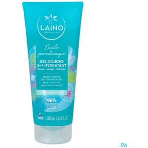 Laino - Moisturising 3 in 1 Shower Gel - Monoï - 200ml - Douchegel