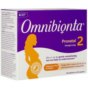 Omnibionta Pronatal Zwangerschap 28 Tabletten + 28 Capsules