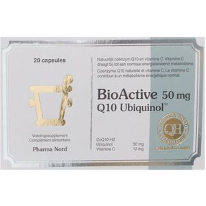 BioActive Q10 50mg 20 Capsules