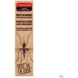 Manouka - Anti-Muggen Navulling - Vloeibaar - 1 Stuk