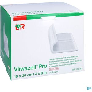 Vliwazell Pro - Verb Super Absorb - Kompres - 10x20 cm