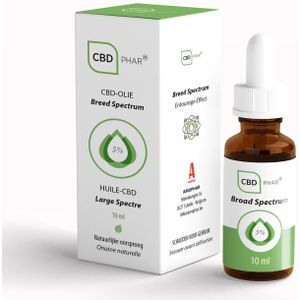 Cbd Olie Breed Spectrum 5% 10ml