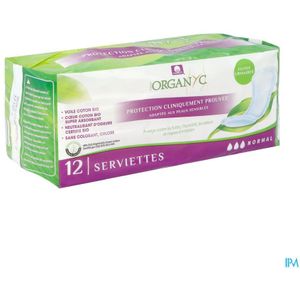 Maandverband - Zandlopervorm - Biologisch Katoen - Geen Irritatie