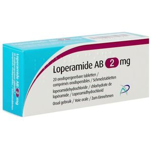 Loperamide Ab 2mg 20 Tabletten