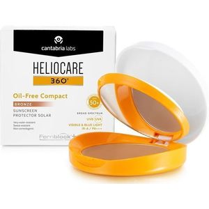 Heliocare 360° Oil Free Compact Spf50+ Bronze 10g
