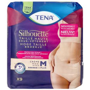 Tena Silhouette Plus Creme Hoge Taille M 9