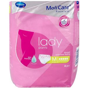 Hartmann - Molicare Lady - Absorberend Ondergoed - Wit - 5 Druppels