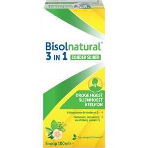 Bisolnatural Siroop Zonder Suiker 100ml