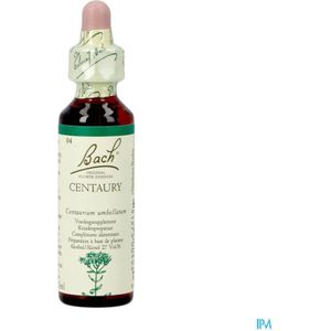 Bach Flower Remedie 04 Centaury 20ml