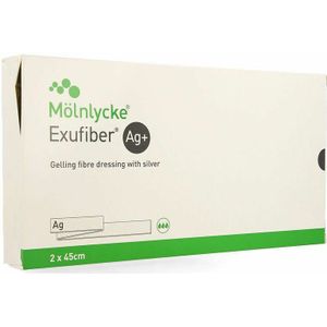 Exufiber Ag Gel.fibre Dressing Ster Wiek 2,0x45 5