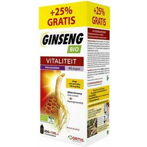 Ortis Ginseng Bio 400ml+100ml Promo