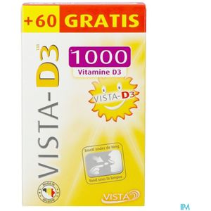 Vista D3 1000 120 Smelttabletten + 60 Gratis