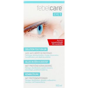 Febelcare Eye 1 Vloeist.contactlens All In 1 100ml