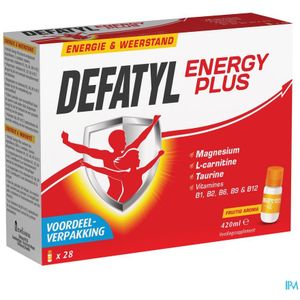 Defatyl Energy Plus 28 Flesjes