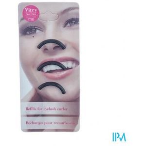 3 Navullingen Rubber Voor Wimperkrultang