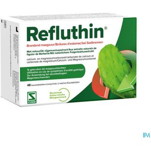 Refluthin Munt 48 Kauwtabletten