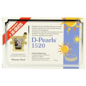 Pharma Nord D-Pearls 1520 IU 100 Capsules + 20 Gratis