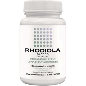 Rhodiola 600mg V-caps 60 Pharmanutrics