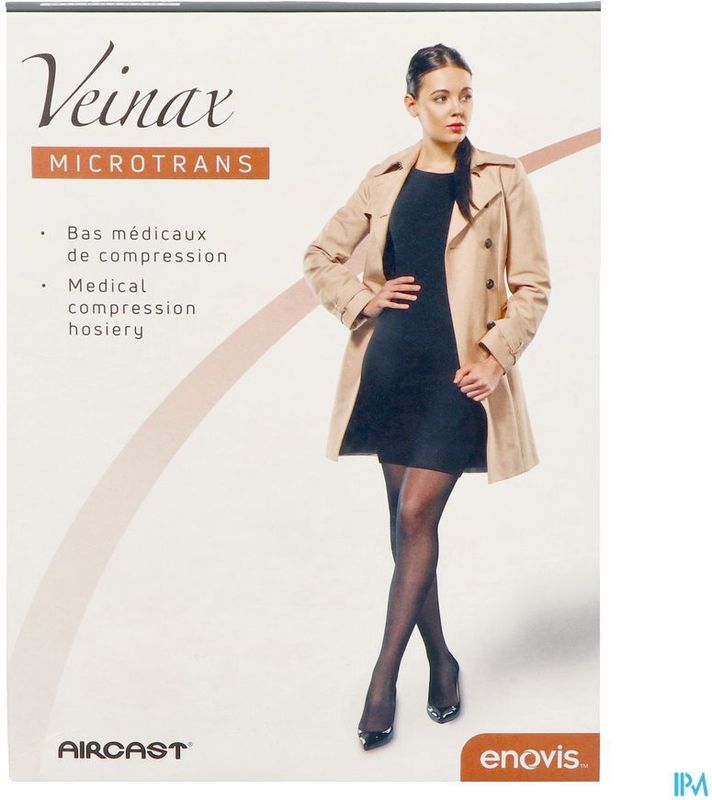 Veinax - Microtrans 3 - Knie-kous - Beige - Lang