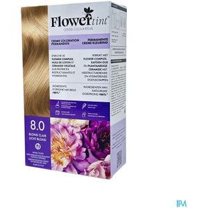 Haarkleuring - Flowertint - Permanente Crème - Zonder Ammoniak - 100ml