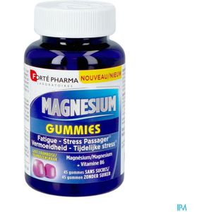 Magnesium Gummies - Framboos - 30 Stuks - Magnesium en Vitamine B6