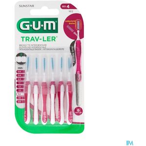 Gum Trav-Ler Interdentaal Borsteltje 1,4mm 6 Stuks
