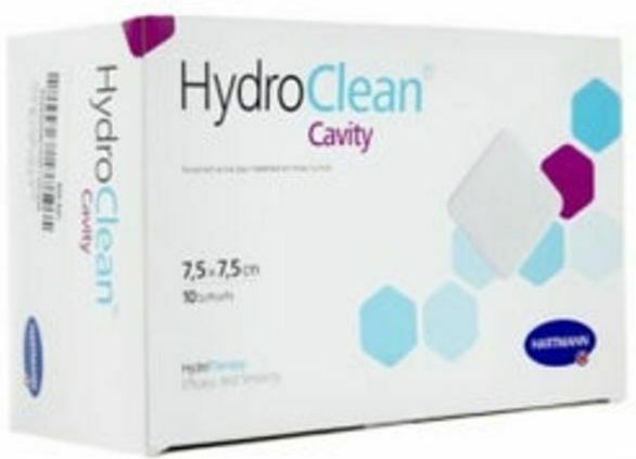 HydroClean Advance Cavity - Absorberend Verband - 7,5 x 7,5 cm - 10 Stuks
