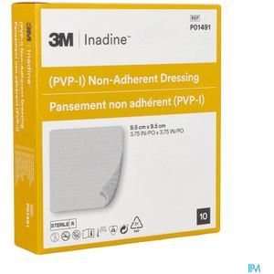 Inadine Kp Doordr. 9,5x 9,5cm 10 P01491