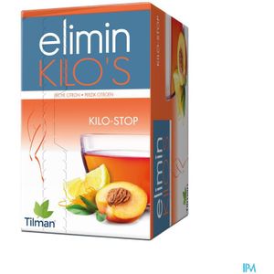 Tilman - Elimin Kilo's - Thee - Perzik-Citroen - 24 Stuks