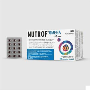 Nutrof Omega Voedingssupplement Ogen 60 Capsules