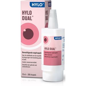 Hylo Dual Bevochtigende Oogdruppels bij Geïrriteerde Ogen 10ml