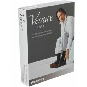 Veinax Kous Katoen Man 2 Lang Donkerblauw Maat 4