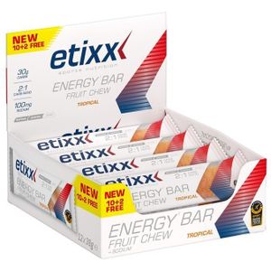 Etixx Energy Bar Fruit Chew Tropical 12x38g