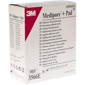 Medipore + Pad 3m 10x10,0cm 25 3566e