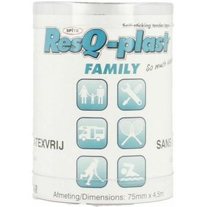 Resq-plast Family 4,5mx75mm Blauw 1