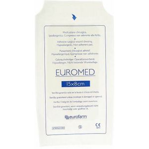 Euromed 8x15cm 1 Eilandpleister Adh Steriel