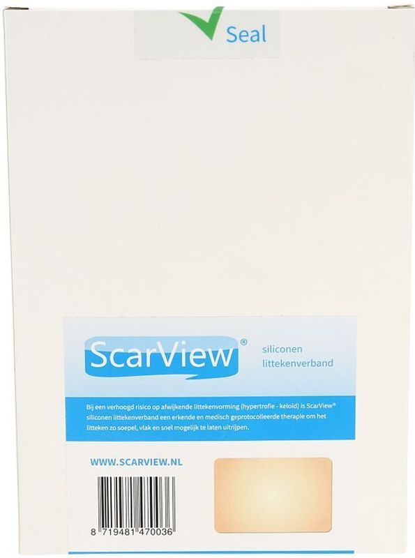 Scarview - Elastic Silicone - Littekenverband - 10,0x15,0cm