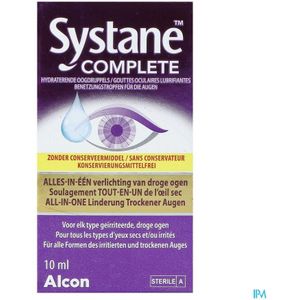 Systane - Complete - Oogdruppels - Conserveermiddelvrij - 10ml
