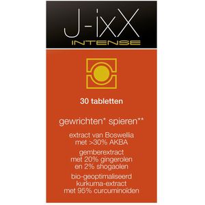 J-ixX Intense Voedingssupplement Spieren en Gewrichten 30 Tabletten