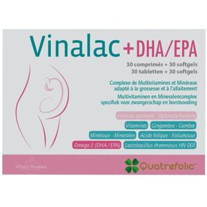 Vinalac Dha/epa Caps 30 + 30