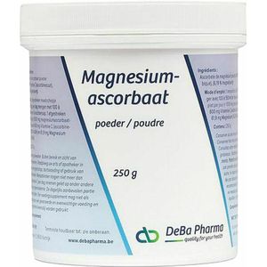 Magnesiumascorbaat Pdr 250g Deba