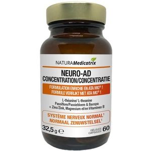 Neuro-Ad - Concentratie - 60 Capsules