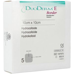 Convatec - DuoDERM E Bord - Adhesief Verband - 10x10 cm